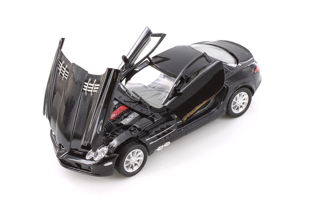 Mercedes-Benz SLR McLaren Hardtop, Black - Showcasts 77306D