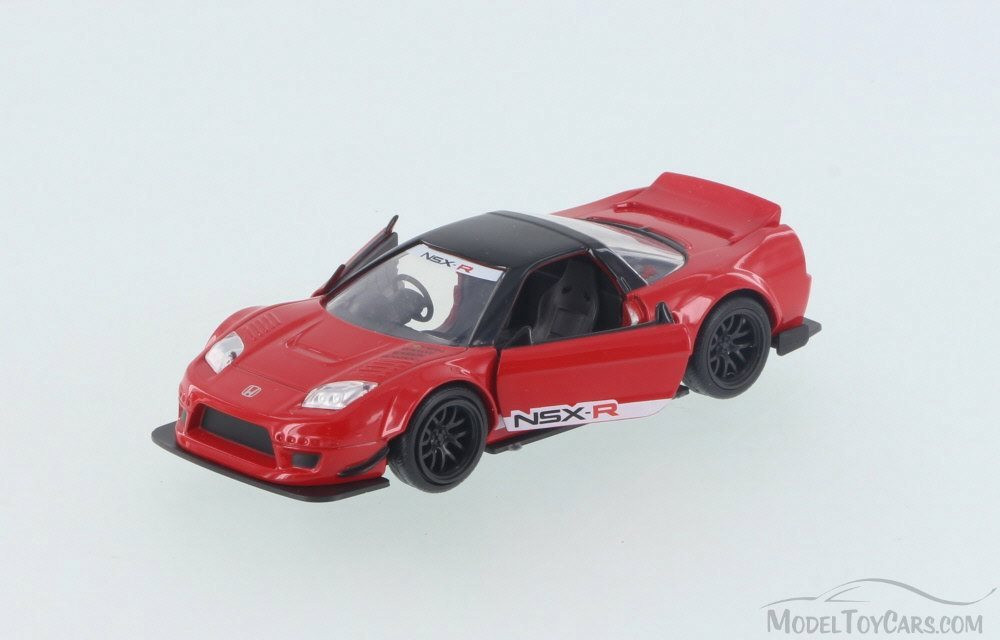 2002 Honda NSX Wide Body, Red - Jada 98561DP1 - 1/32 Scale Diecast