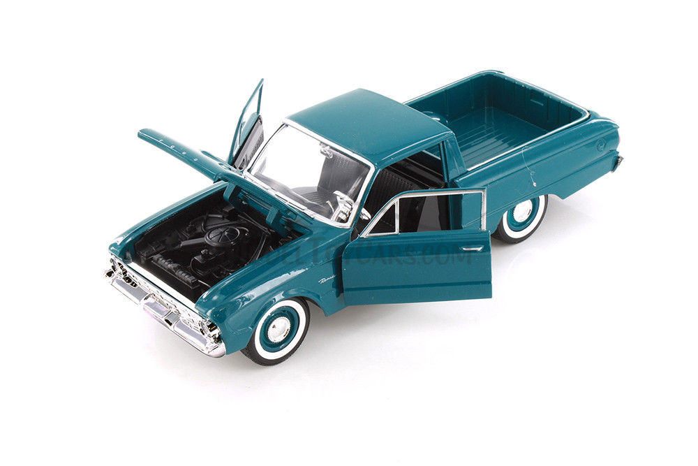 1960 Ford Ranchero, Green - Showcasts 77321D - 1/24 Scale Diecast Model Toy Car (1 Car, No Box)