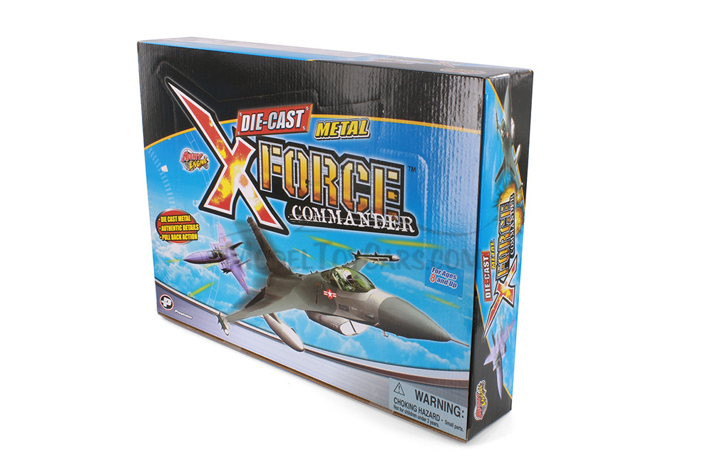 Box of 6 X Planes Airforce Assortment - Showcasts 51296 - 6" Scale Diecast Model Toy Planes
