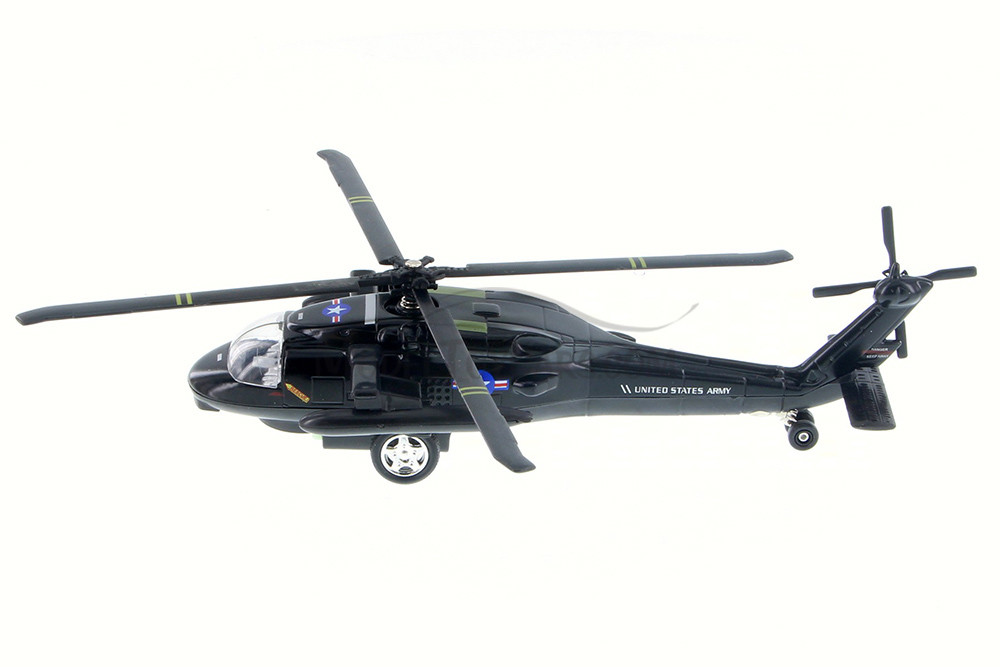 Box of 6 X-Force Commander U.S. Army Blackhawk Asstd. - Showcasts 51260 - 8" Diecast Helicopters