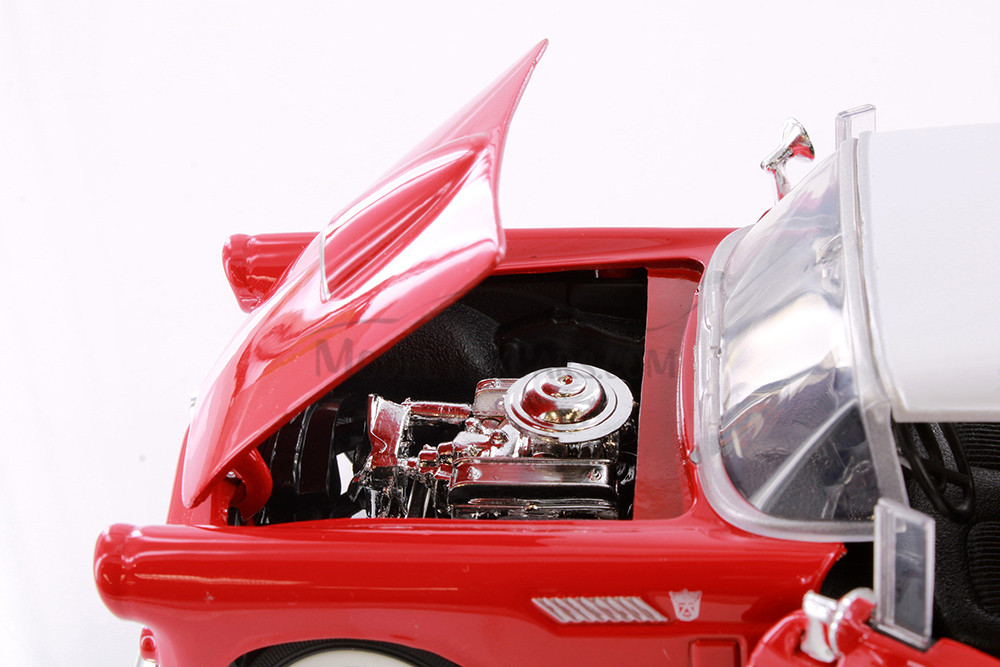 1956 Ford Thunderbird, Red - Showcasts 77312D - 1/24 Scale Diecast