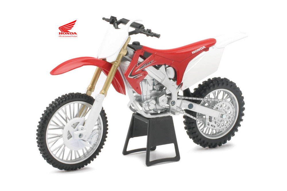 2012 Honda CRF250R Dirt Bike, Red/White New Ray 57463 1/12