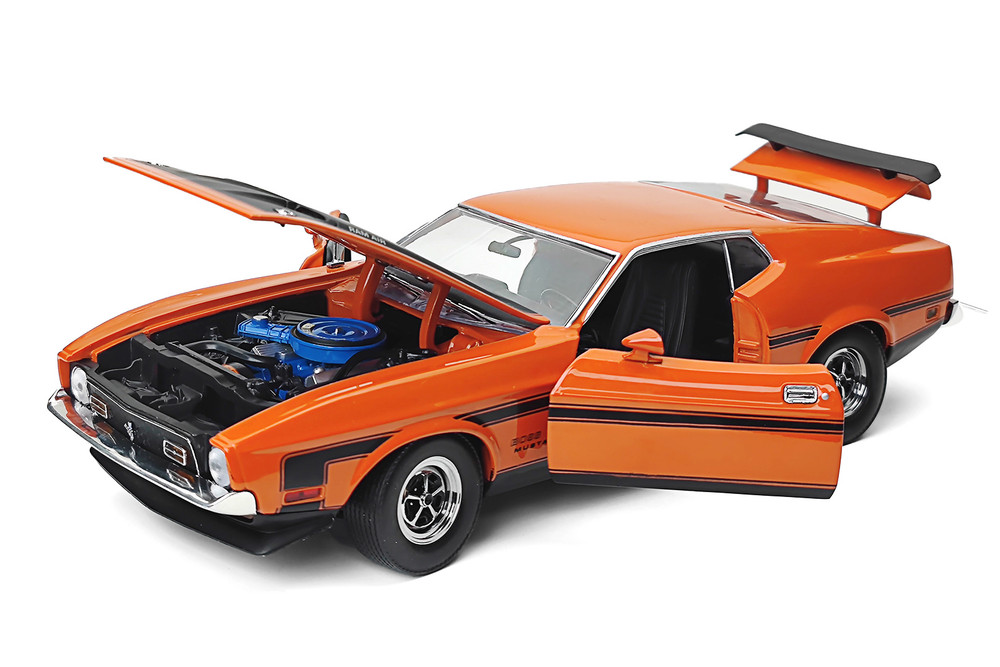 1971 Ford Mustang Boss 351, Calypso Coral - Acme 3627 - 1/18 Scale