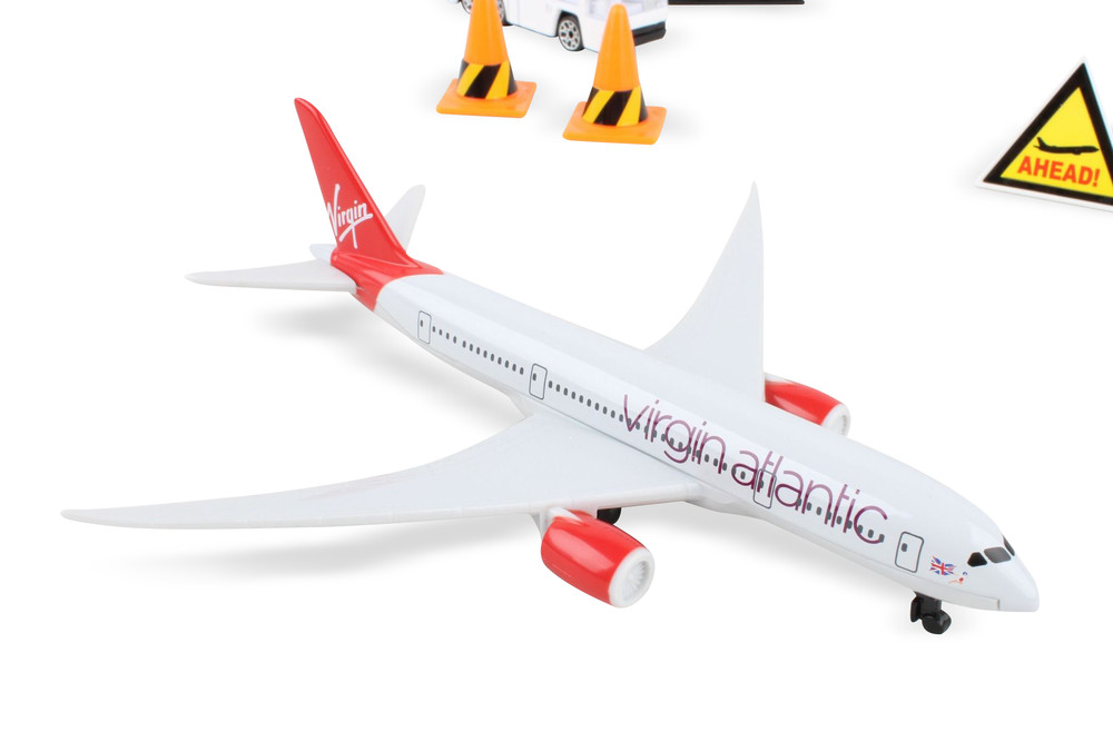 Virgin Atlantic Airways Airport Playset, White - Daron RT1701 - 1