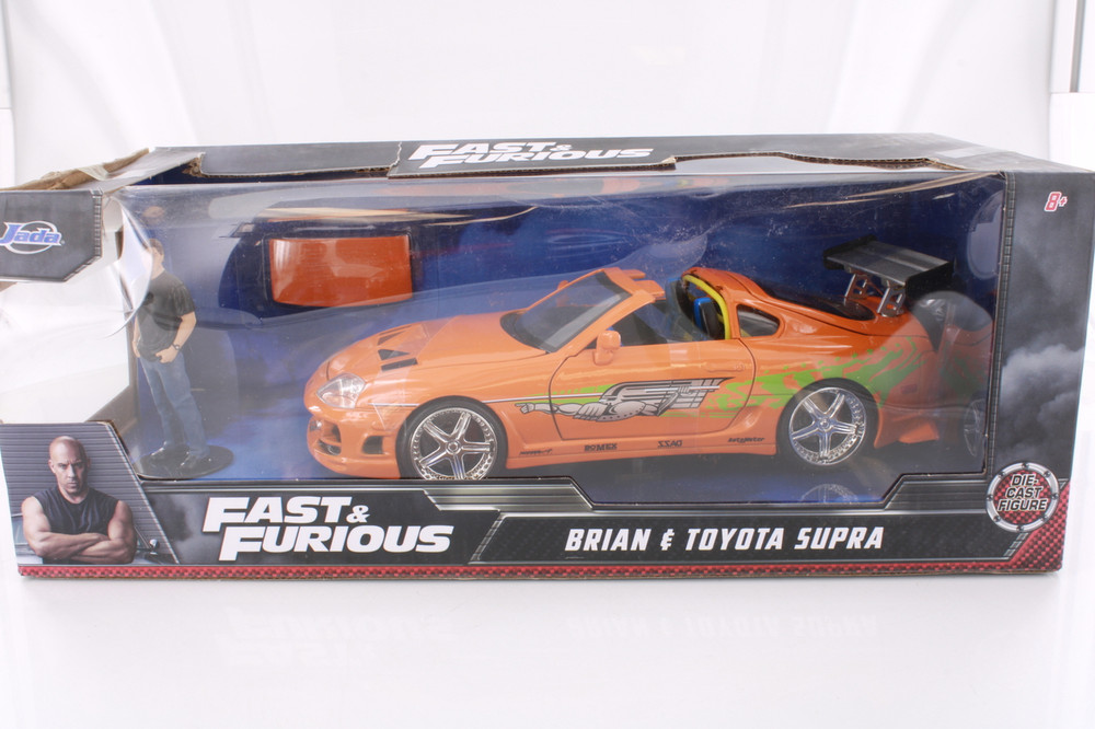 ミニカー JADA FAST&FURIOUS Brian's TOYOTA SUPRA Fast & Furious: Brian's Toyota Supra (Orange) 1/24 Scale | eBay