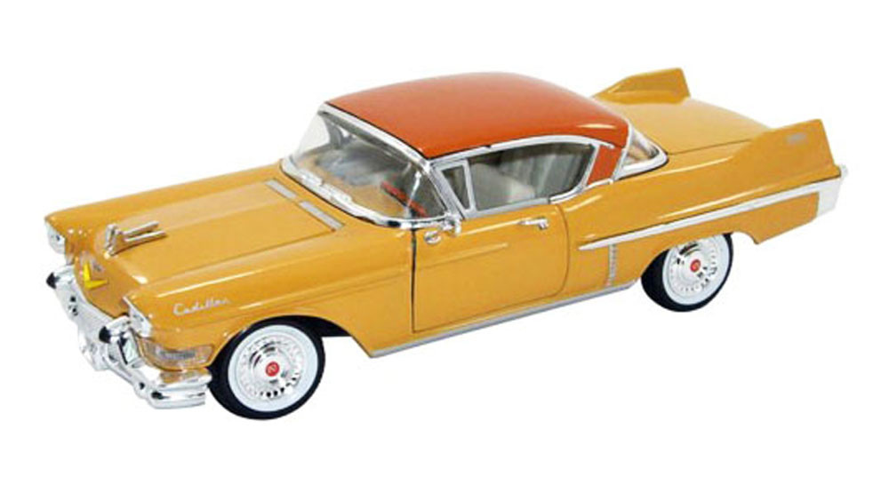 1957 Cadillac Series 62 Coupe de Ville , Yellow - Signature Models