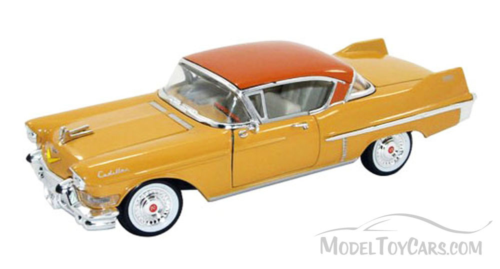 1957 Cadillac Series 62 Coupe de Ville , Yellow - Signature Models