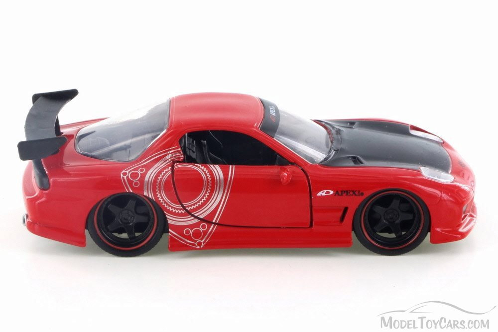 1993 Mazda RX-7 Hard Top, Red - Jada 98563 - 1/32 Scale Diecast