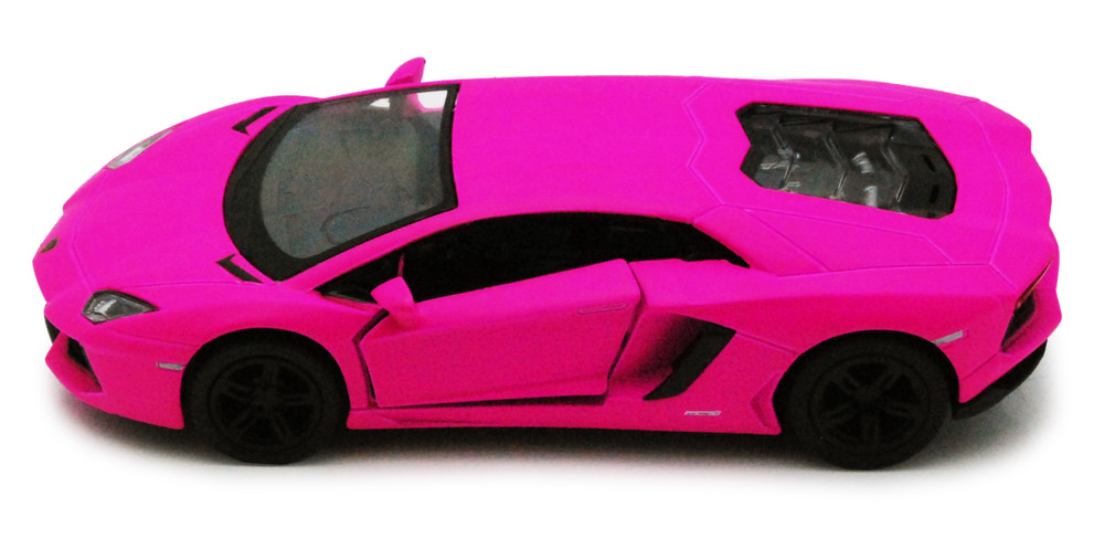 Box of 12 Lamborghini, Matte Assortment - Kinsmart 5370D - 1/36 Scale Diecast Model Toy Cars