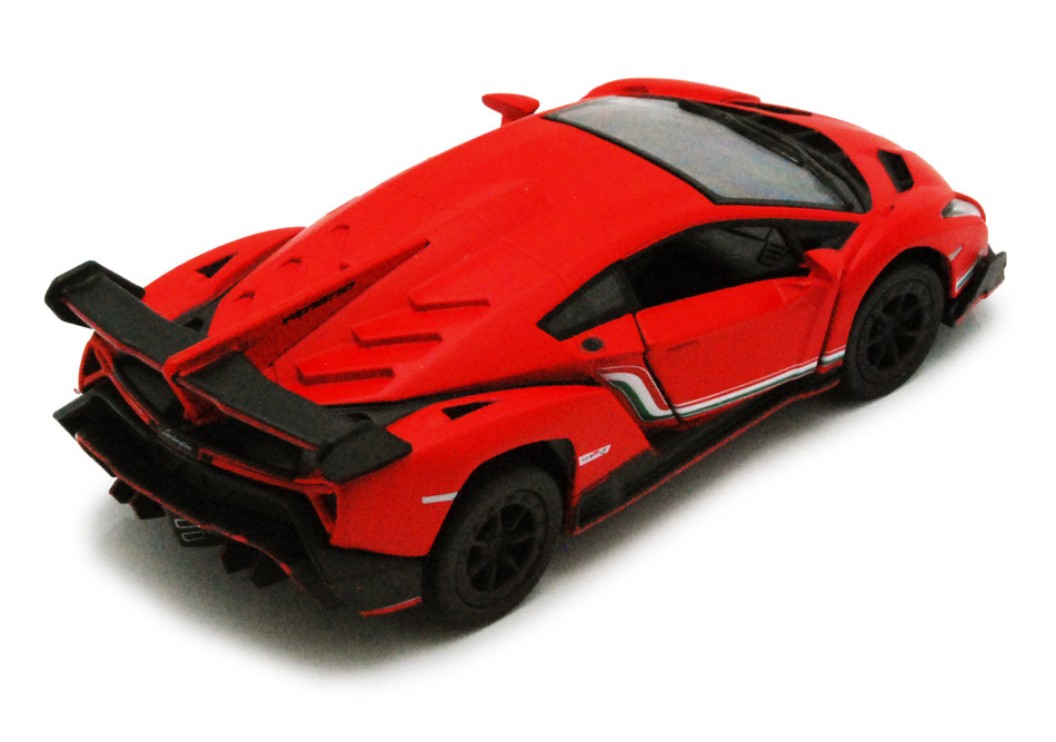 Box of 12 Lamborghini, Matte Assortment - Kinsmart 5370D - 1/36 Scale Diecast Model Toy Cars
