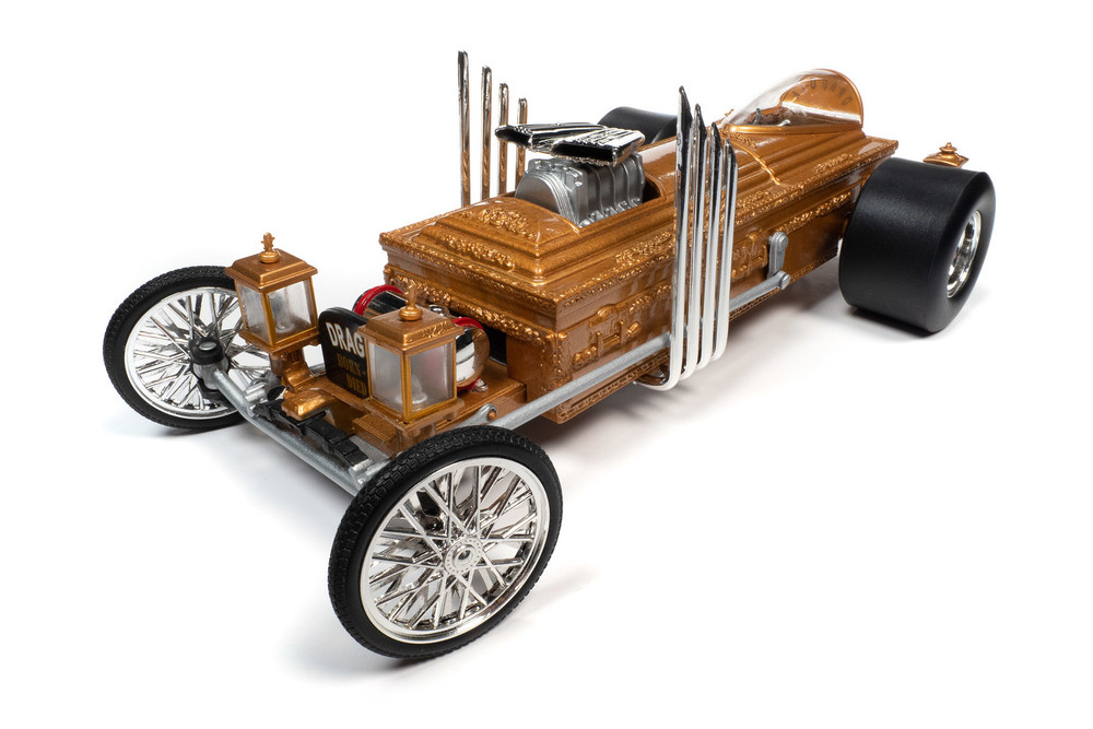 George Barris' Grag-u-la "The Munsters", Gold - Auto World AWSS137 - 1/18 Scale Diecast Model Car