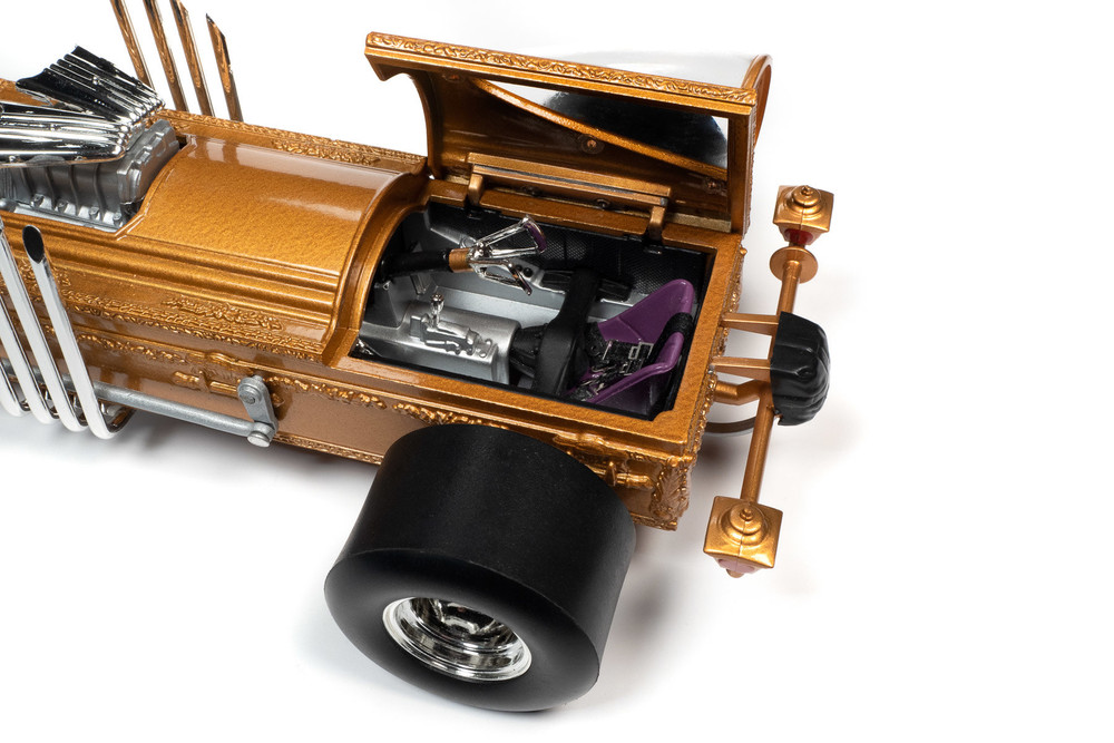 George Barris' Grag-u-la "The Munsters", Gold - Auto World AWSS137 - 1/18 Scale Diecast Model Car
