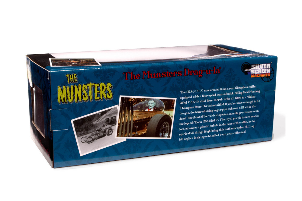 George Barris' Grag-u-la "The Munsters", Gold - Auto World AWSS137 - 1/18 Scale Diecast Model Car