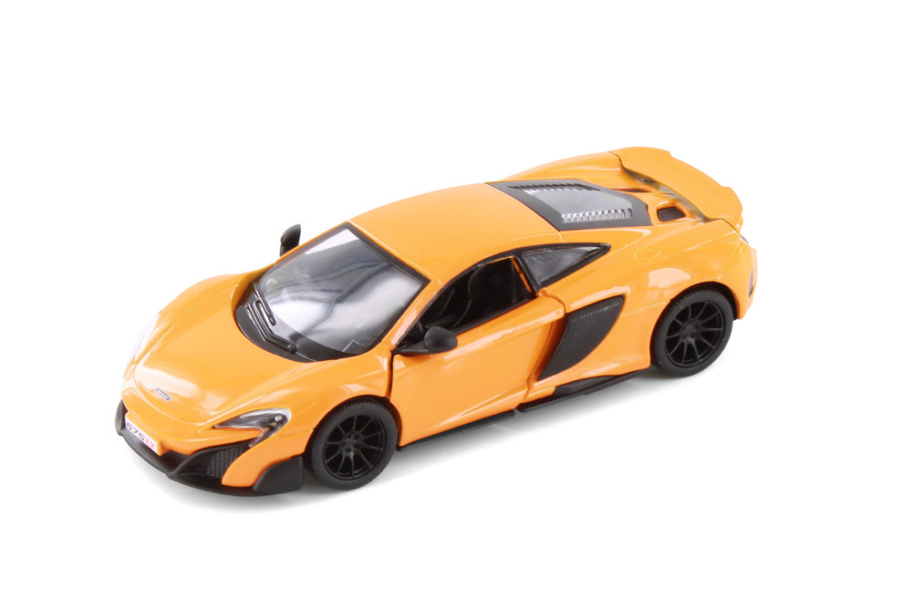 Box of 12 McLaren 675LT Hart Top, Assortment, Kinsmart 5392DF/2 - 1/36 Scale Diecast Model Toy Cars