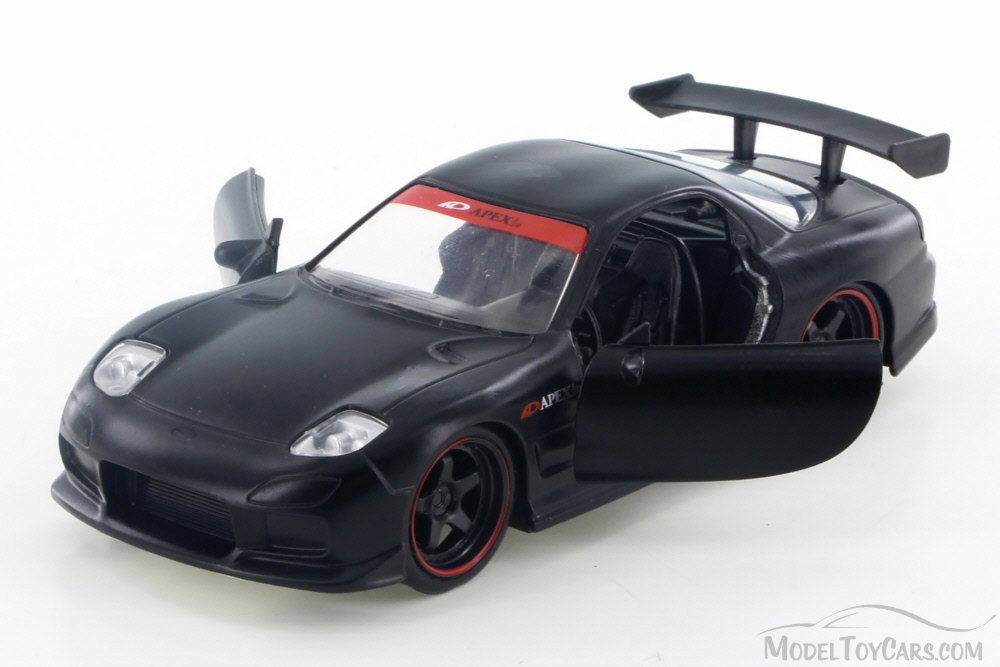 1993 Mazda RX-7 Hard Top, Black - Jada 98563 - 1/32 Scale Diecast