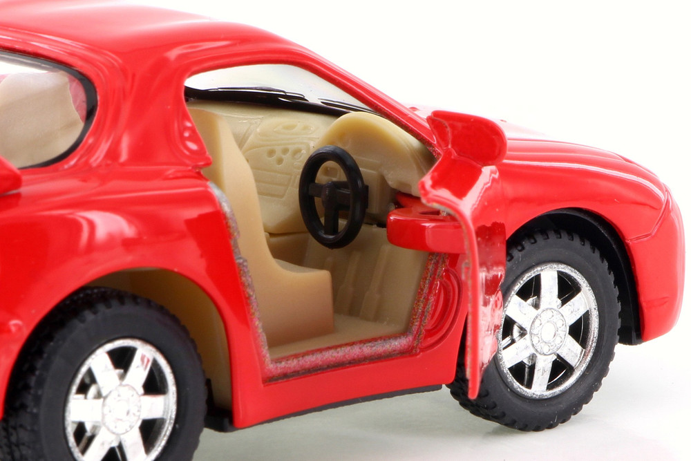 Mazda RX-7, Red - Kinsmart 4018D - 4