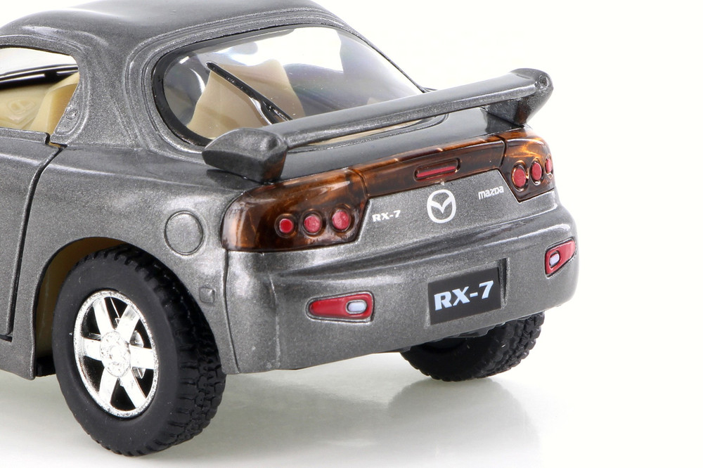 Mazda RX-7, Gray - Kinsmart 4018D - 4