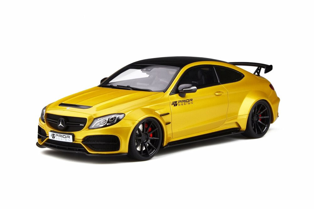 Mercedes-Benz Prior Design PD65CC C Class 63 AMG Coupe, Yellow