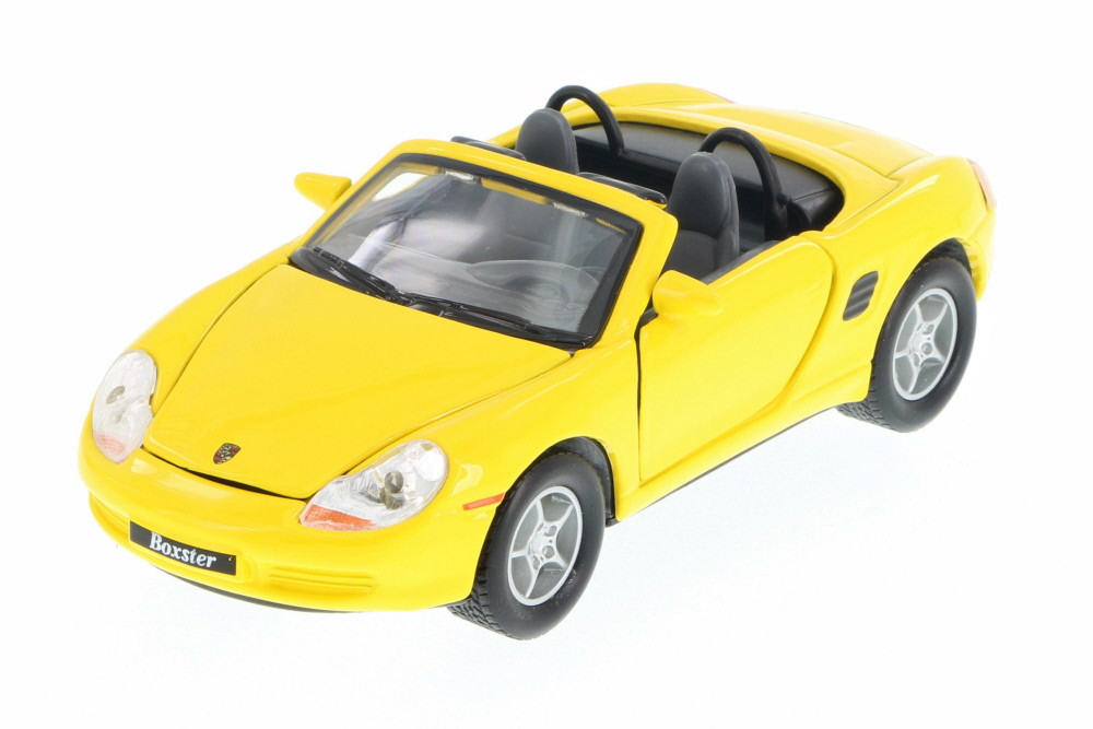 Porsche Boxster, Yellow - Sunnyside 5733D - 1/30 Scale Diecast