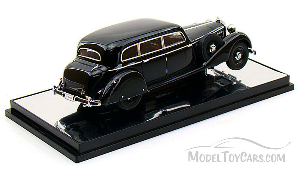 1938 Mercedes-Benz 770 Grober Pullman Limousine, Black - Signature Models  43701 - 1/43 Diecast Car