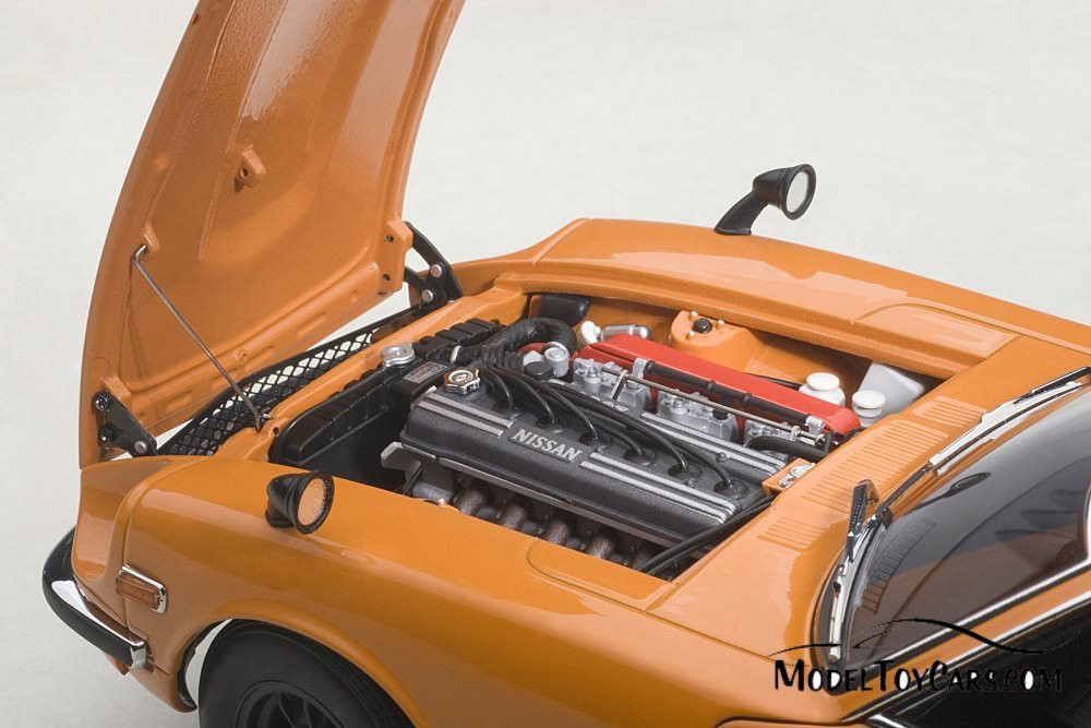 ミニカー Nissan Fairlady Z432 (S30) 1/18 AUTOart Nissan Fairlady Z432, Orange - AUTOart 77436 - 1/18 Scale