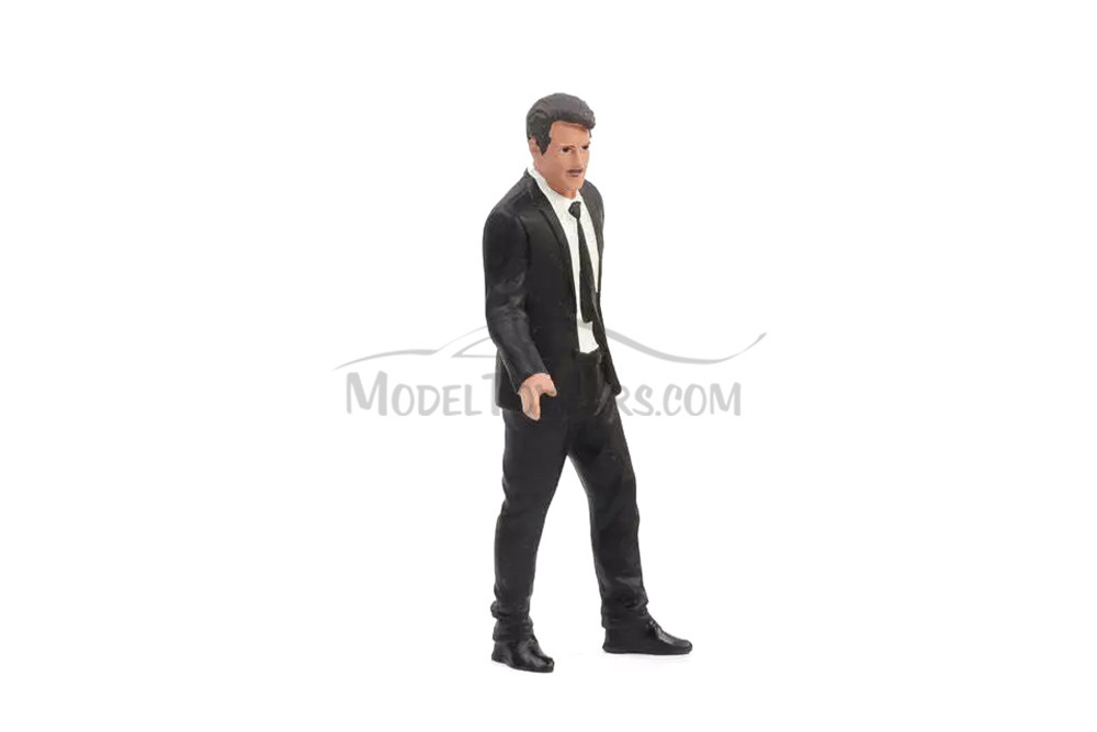 Gentlemen's Club Figure 3, Black - Showcasts AD-24803 - 1/24 Scale Resin Diorama Figurine