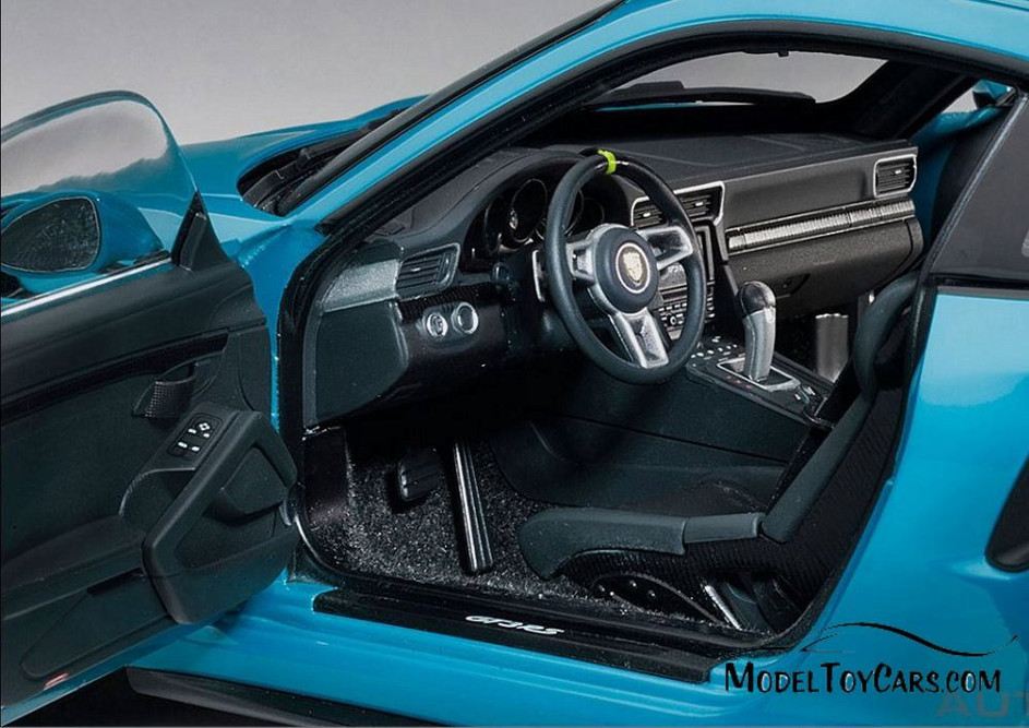 Porsche 911 (991) GT3 RS, Miami Blue - AUTOart 78167 - 1/18 scale