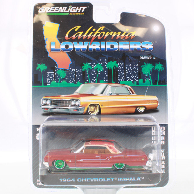 CHASE CAR Green Machine - 1964 Chevy Impala Lowrider, Copper Red