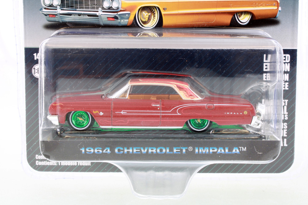 CHASE CAR Green Machine - 1964 Chevy Impala Lowrider, Copper Red