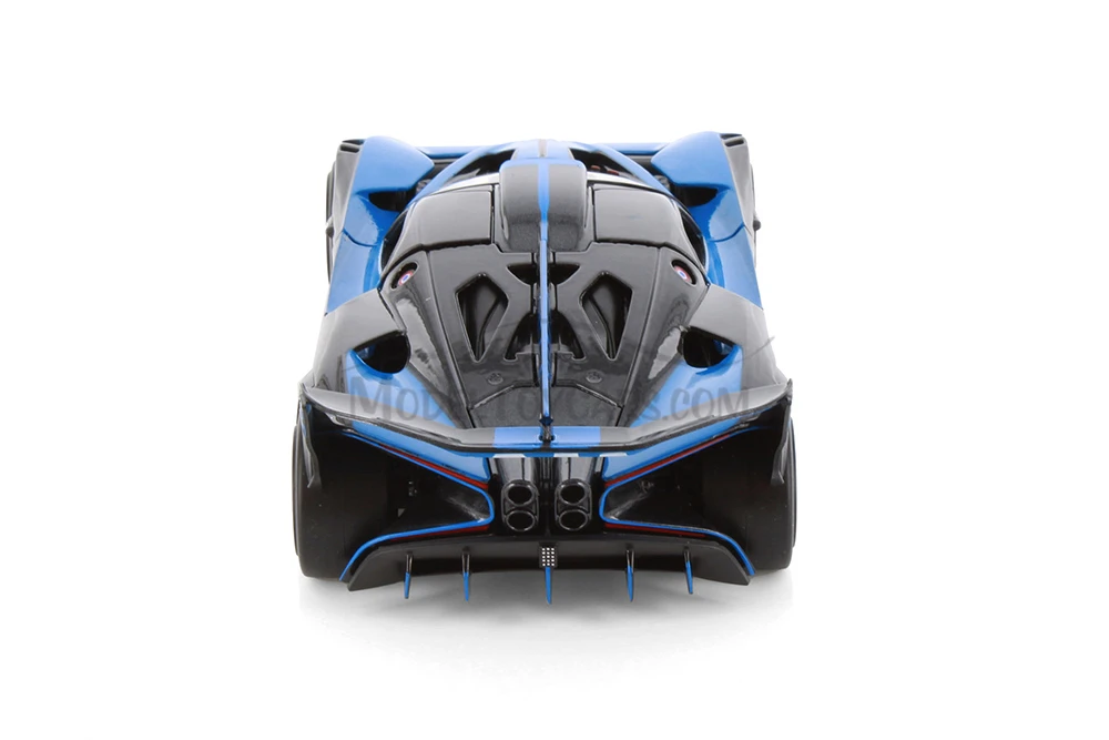 Bugatti Bolide, Blue/Black - Showcasts 38911BU - 1/24 Scale Diecast Model Toy Car