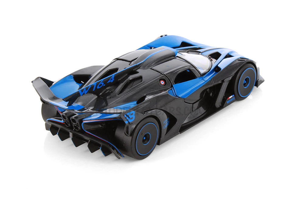 Bugatti Bolide, Blue/Black - Showcasts 38911BU - 1/24 Scale Diecast Model Toy Car