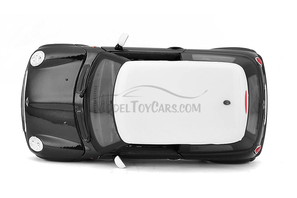 Mini Cooper, Matte Black - Showcasts 38219MBK - 1/24 Scale Diecast Model Toy Car