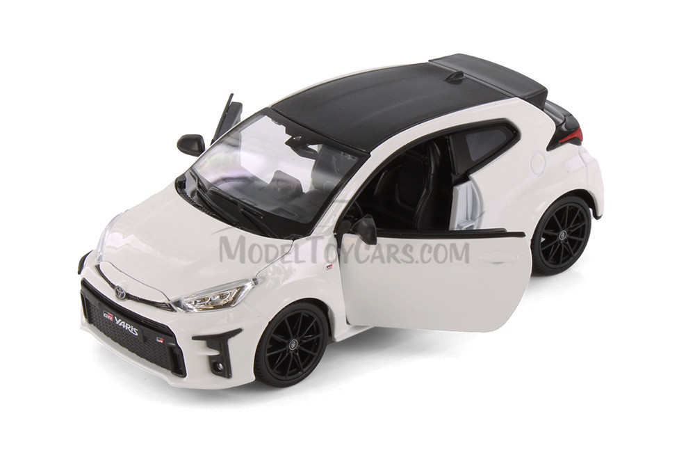 2021 Toyota GR Yaris, White - Showcasts 38909WT - 1/24 Scale