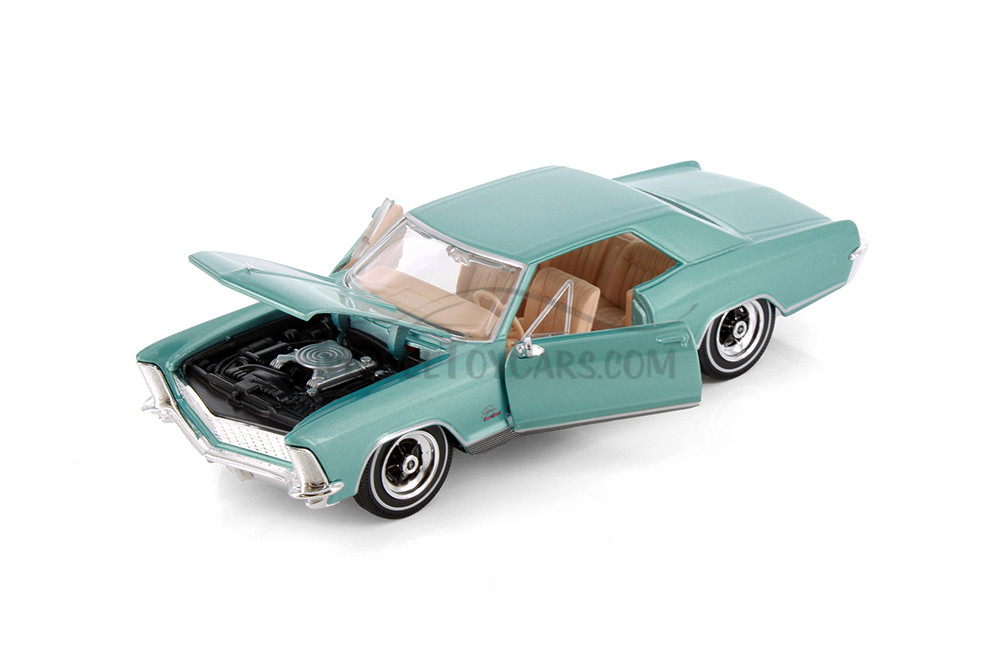1965 Buick Riviera Hardtop, Blue - Showcasts 31214BU - 1/26 Scale