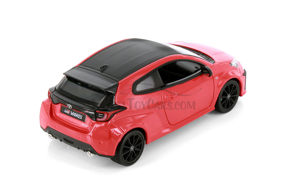 2021 Toyota GR Yaris, Red - Showcasts 38909R - 1/24 Scale Diecast