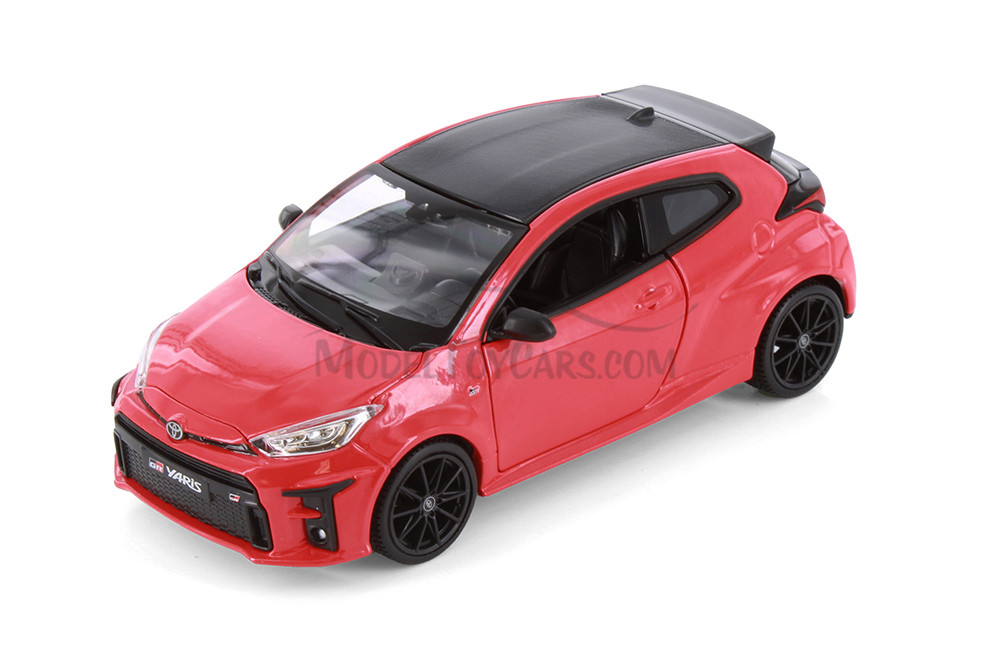2021 Toyota GR Yaris, Red - Showcasts 38909R - 1/24 Scale Diecast