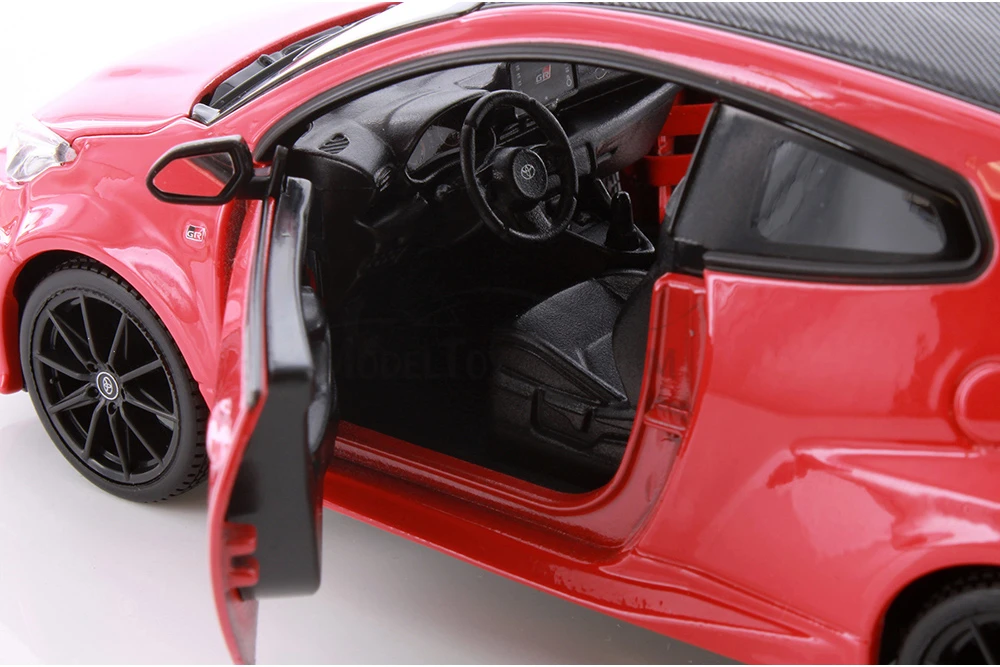 2021 Toyota GR Yaris, Red - Showcasts 38909R - 1/24 Scale Diecast Model Toy Car