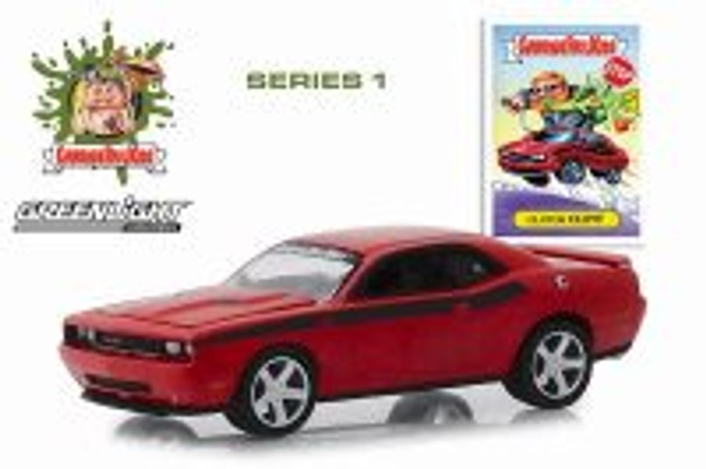 2012 Dodge Challenger, Garbage Pail Kids- Clutch Clint - Greenlight 54010F/48 - 1/64 scale Diecast Model Toy Car