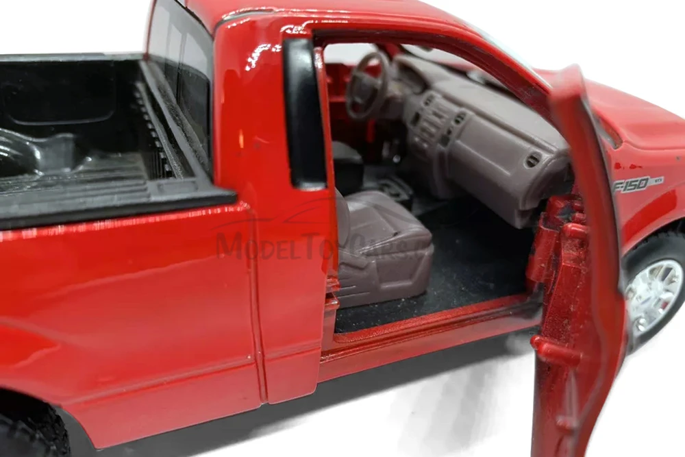 2010 Ford F-150 STX Pickup Truck, Red - Showcasts 38270R - 1/27 Scale Diecast Model Toy Car