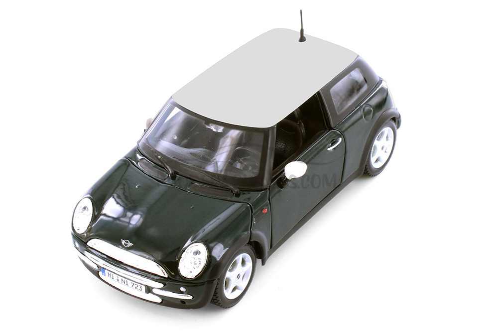 Mini Cooper, Dark Green - Showcasts 38219GN - 1/24 Scale Diecast