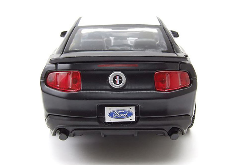2012 Ford Mustang Boss 302 Hardtop, Black - Showcasts 38269BK - 1/24 Scale Diecast Model Toy Car