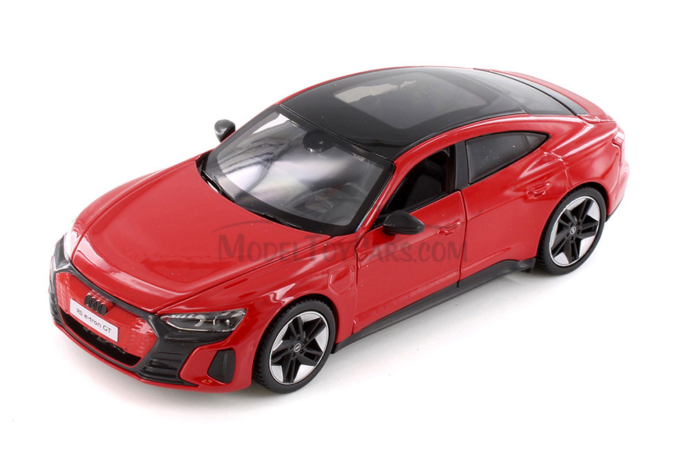 ミニカー audi e-tron GT prototype 2022 Audi RS e-tron GT, Red - Showcasts 38907R - 1/25 Scale