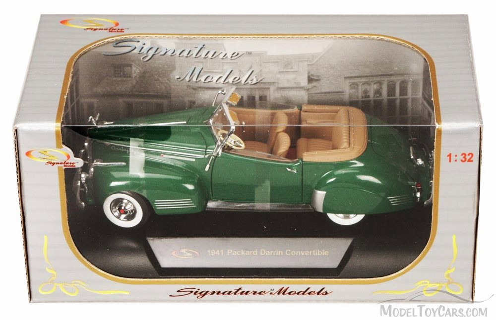 1941 Packard Darrin Convertible, Green - Signature Models 32398