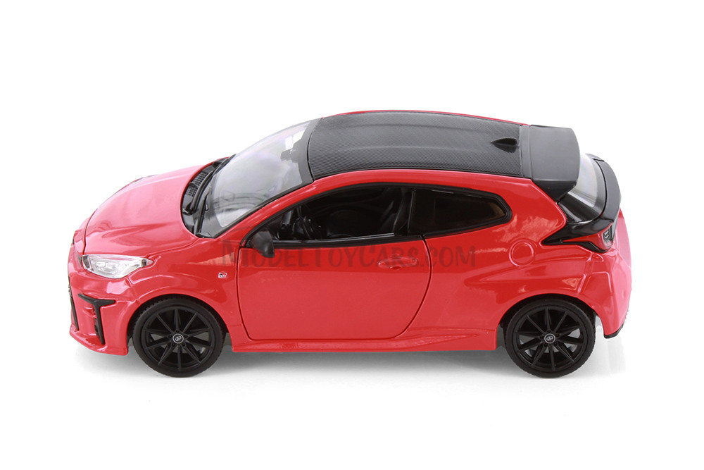 Box of 4 2021 Toyota GR Yaris, Assortment - Showcasts 37909 - 1/24 Scale Diecast Model Toy Cars