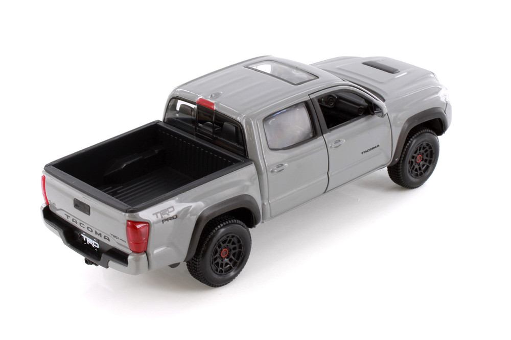 2023 Toyota Tacoma TRD PRO Pickup Truck, Gray - Maisto 32910GY - 1/27 Scale Diecast Model Toy Car