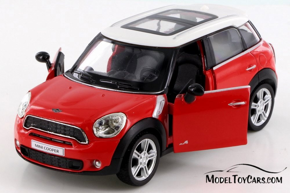  Minicooper レッド ミニカー 2ド 1:24 ミニカー