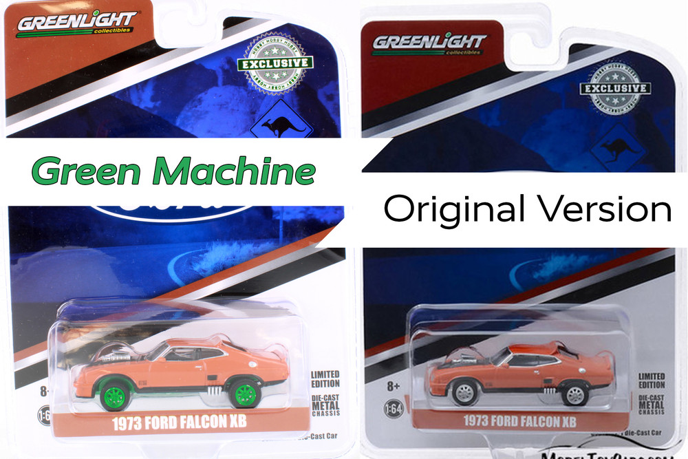 CHASE CAR Green Machine - 1973 Ford Falcon XB Custom, Orange w