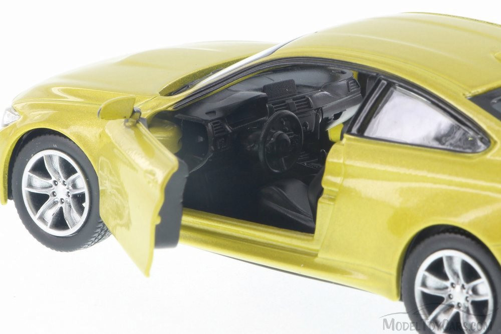BMW M4 Coupe, Gold RMZ City 555035 Diecast Model Toy Car