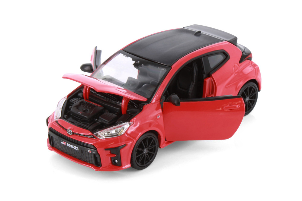 2021 Toyota GR Yaris, Red - Showcasts 37909 - 1/24 Scale Diecast